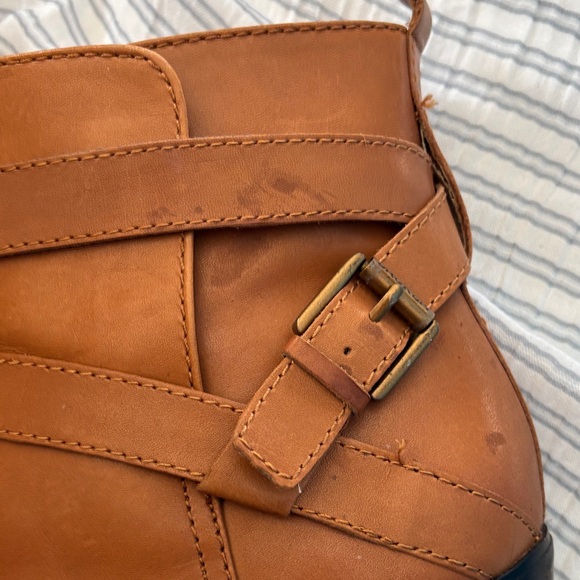 Ralph Lauren Brown Ankle Booties - Picture 4 of 4